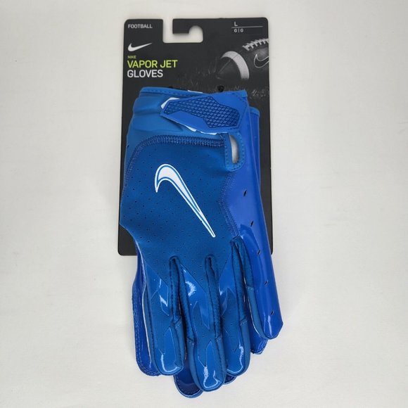 Nike Vapor Jet 6.0 Adult Football Gloves Blue Men's Size M & L CZ4127-49… - Picture 6 of 6